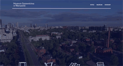 Desktop Screenshot of muzeum.gazownictwa.pl